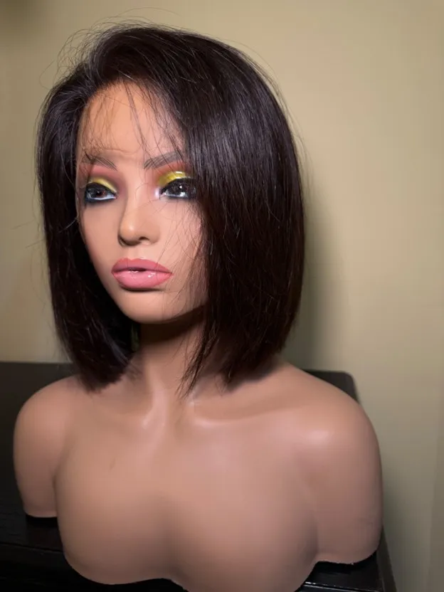 Joan 8” Brazilian HD Lace 150 density wig - Image 3