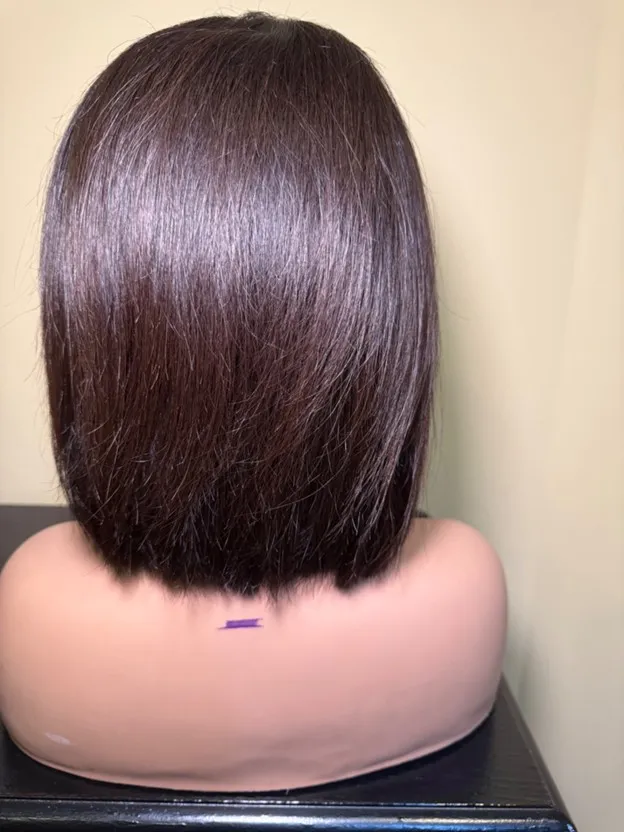 Joan 8” Brazilian HD Lace 150 density wig - Image 4