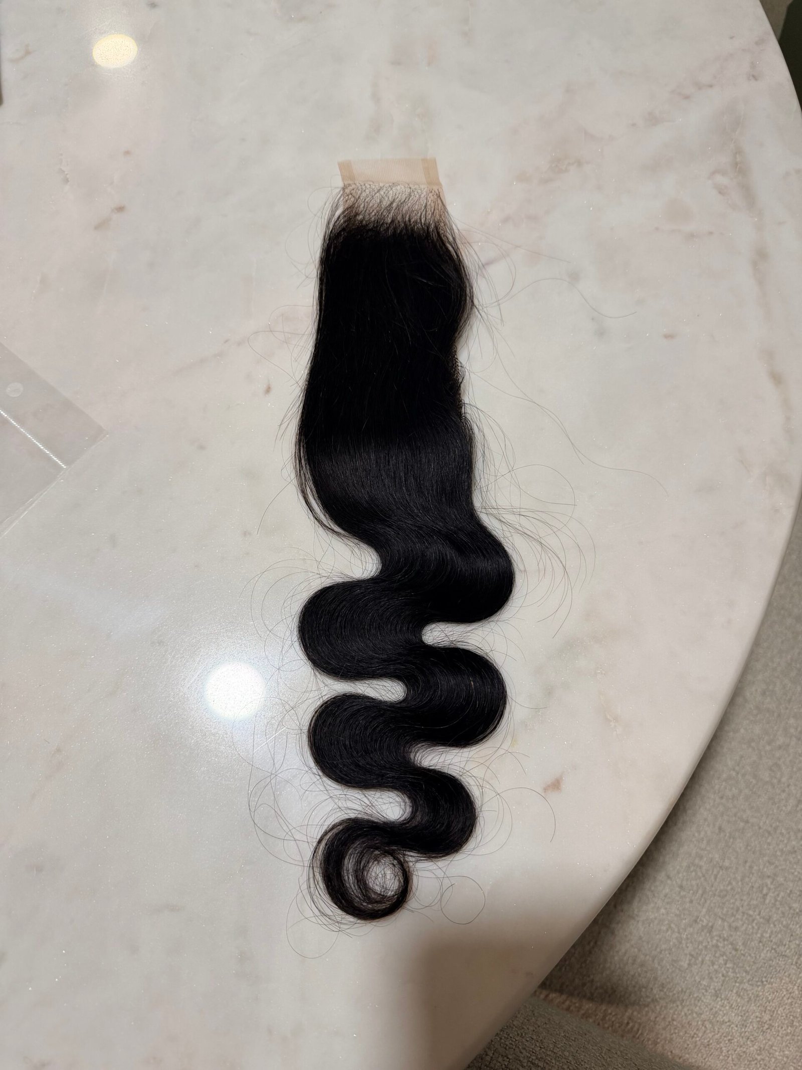 16” 2x6 Closure Indian Hair Body Wave