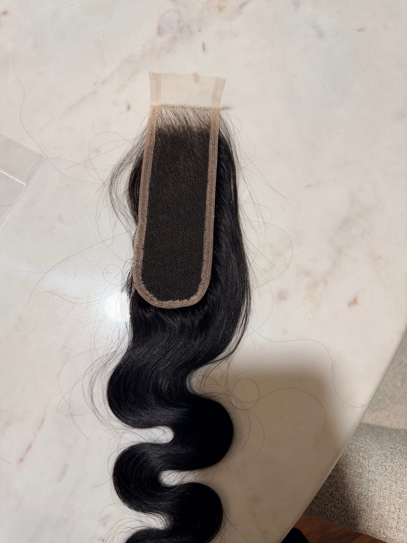 16” 2x6 Closure Indian Hair Body Wave - Image 3